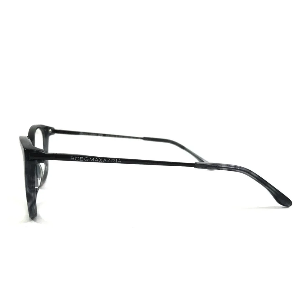 BCBGMAXAZRIA Eyeglasses Frame GALENA BLACK GREY MULTI Cat Eye Full Rim 48-15-130